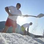 Video and Photo Gallery: We Spent a Day in a Saltern Ston Picking Up 'Fleur de Sel'... 32 Salt Collecting Ston 30