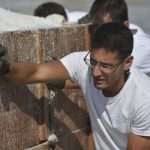 Video and Photo Gallery: We Spent a Day in a Saltern Ston Picking Up 'Fleur de Sel'... 49 Salt Collecting Ston 47