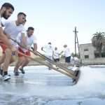 Video and Photo Gallery: We Spent a Day in a Saltern Ston Picking Up 'Fleur de Sel'... 7 Salt Collecting Ston 5