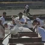 Video and Photo Gallery: We Spent a Day in a Saltern Ston Picking Up 'Fleur de Sel'... 52 Salt Collecting Ston 50