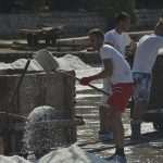 Video and Photo Gallery: We Spent a Day in a Saltern Ston Picking Up 'Fleur de Sel'... 53 Salt Collecting Ston 51