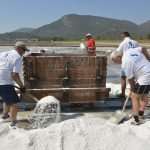 Video and Photo Gallery: We Spent a Day in a Saltern Ston Picking Up 'Fleur de Sel'... 58 Salt Collecting Ston 56