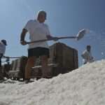 Video and Photo Gallery: We Spent a Day in a Saltern Ston Picking Up 'Fleur de Sel'... 59 Salt Collecting Ston 57