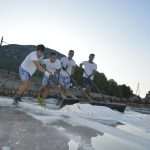 Video and Photo Gallery: We Spent a Day in a Saltern Ston Picking Up 'Fleur de Sel'... 9 Salt Collecting Ston 7