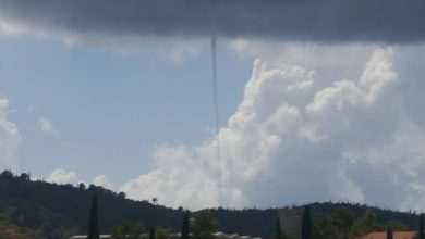 Video: Meteorological Surprises All Around the County 2 Watersprouts 1