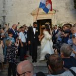 Photo Gallery: Marin Čilić and Kristina Milković Married in Cavtat, Party Goes On in Revelin 67 Cilic Kisses Kristina Wedding 18