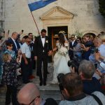 Photo Gallery: Marin Čilić and Kristina Milković Married in Cavtat, Party Goes On in Revelin 68 Cilic Kisses Kristina Wedding 19