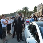 Photo Gallery: Marin Čilić and Kristina Milković Married in Cavtat, Party Goes On in Revelin 74 Cilic Kisses Kristina Wedding 25