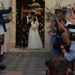 Photo Gallery: Marin Čilić and Kristina Milković Married in Cavtat, Party Goes On in Revelin 77 Cilic Kisses Kristina Wedding 28