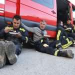 Photo Gallery: Fight Against the Fire on Pelješac 2 Firefighters Peljesac 2
