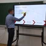 Photo Gallery: Dubrovnik Gymnasium Got Its Second Smart Board 1 Smart Board Gymnasium Dubrovnik 1