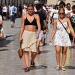 Photo Gallery: Stradun - Only for the Bravest 11 Heat Wave Dubrovnik 11
