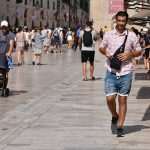 Photo Gallery: Stradun - Only for the Bravest 13 Heat Wave Dubrovnik 13