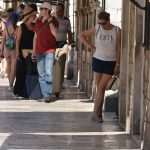 Photo Gallery: Stradun - Only for the Bravest 14 Heat Wave Dubrovnik 14