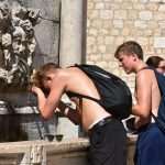 Photo Gallery: Stradun - Only for the Bravest 4 Heat Wave Dubrovnik 4