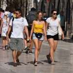 Photo Gallery: Stradun - Only for the Bravest 9 Heat Wave Dubrovnik 9
