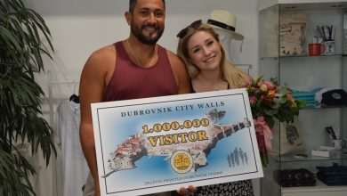 Nelya Pearson is the Millionth Visitor of Dubrovnik City Walls 2 Nelya Pearson is the Millionth Visitor of Dubrovnik City Walls 5
