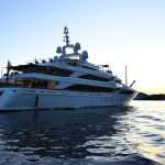 EXCLUSIVELY FOR JUST DUBROVNIK Bill Perkins and Lara Sebastian About Their Fairytale Engagement in Dubrovnik 33 Bill Perkins Lara Sebastian yacht