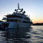 EXCLUSIVELY FOR JUST DUBROVNIK Bill Perkins and Lara Sebastian About Their Fairytale Engagement in Dubrovnik 32 Bill Perkins Lara Sebastian yacht