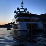 EXCLUSIVELY FOR JUST DUBROVNIK Bill Perkins and Lara Sebastian About Their Fairytale Engagement in Dubrovnik 31 Bill Perkins Lara Sebastian yacht