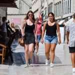 Not Even the Boiling Weather Stopped the Everyday Stradun Mingling 8 dir 7