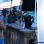 Laid-Back Nicolas Cage Gladly Poses with Fans in Cavtat Wearing a Pink Leather Jacket 25 Nicolas Cage Pedro Pascal "The Unberable Weigt of Massive Talent" Filming
