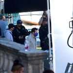 Laid-Back Nicolas Cage Gladly Poses with Fans in Cavtat Wearing a Pink Leather Jacket 27 Nicolas Cage Pedro Pascal "The Unberable Weigt of Massive Talent" Filming