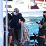 Laid-Back Nicolas Cage Gladly Poses with Fans in Cavtat Wearing a Pink Leather Jacket 31 Nicolas Cage Pedro Pascal "The Unberable Weigt of Massive Talent" Filming