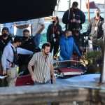 Laid-Back Nicolas Cage Gladly Poses with Fans in Cavtat Wearing a Pink Leather Jacket 34 Nicolas Cage Pedro Pascal "The Unberable Weigt of Massive Talent" Filming