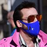 Laid-Back Nicolas Cage Gladly Poses with Fans in Cavtat Wearing a Pink Leather Jacket 37 Nicolas Cage Pink Jacket Pedro Pascal "The Unberable Weigt of Massive Talent" Filming