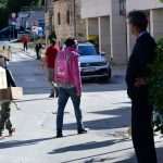 Laid-Back Nicolas Cage Gladly Poses with Fans in Cavtat Wearing a Pink Leather Jacket 42 Nicolas Cage Pink Jacket Pedro Pascal "The Unberable Weigt of Massive Talent" Filming