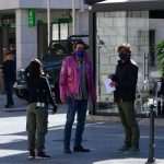 Laid-Back Nicolas Cage Gladly Poses with Fans in Cavtat Wearing a Pink Leather Jacket 44 Nicolas Cage Pink Jacket Pedro Pascal "The Unberable Weigt of Massive Talent" Filming