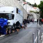 Nicolas Cage Pedro Pascal filming of "The Unbearable Weight of Massive Talent"