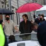 Nicolas Cage Pedro Pascal filming of "The Unbearable Weight of Massive Talent"