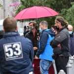 Nicolas Cage Pedro Pascal filming of "The Unbearable Weight of Massive Talent"