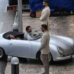 Nicolas Cage Pedro Pascal filming of "The Unbearable Weight of Massive Talent"