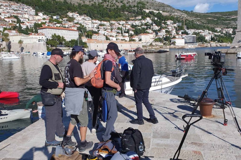 “The Travel Detective”: Celebrated Travel Pioneer Peter Greenberg Filming in Dubrovnik 1 The Travel Detective Filming