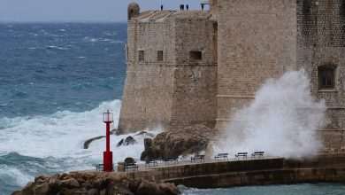 The Hurricane Strong Jugo Reminds Us it is Wintertime After All 1 Stormy weather in Dubrovnik