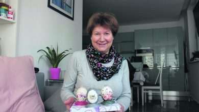 Decoupage eggs 5