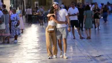 As the Boiling Sun Sets, our City Radiates Mesmerizing Summer Energy 1 stradun stroll 13