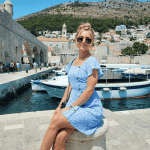Famous Actress Nikki Leigh Basking in Dubrovnik Paradise 3 nikki leigh dubrovnik 1