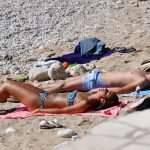 Late Summer Joys: Banje Beach Still Full of Bathers 13 banje 12