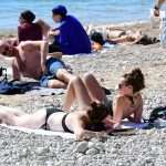 Late Summer Joys: Banje Beach Still Full of Bathers 9 banje 8