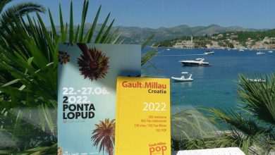 A festival Dedicated to Film - Ponta Lopud - Hosts Four G&M Croatia Chefs 18 Gault and Millau for Ponta Lopud