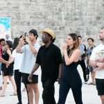 Chris Rock on a Romantic Walk With his Girlfriend Lake Bell 8