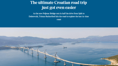 'The Ultimate Croatian Roadtrip Just Got Even Easier' 1 Peljeski most The Times