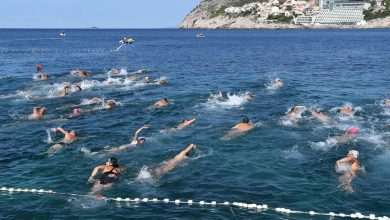 Dubrovnik Open Water Swimming Marathon 2022 @ Danče Beach 1 Dance Marathon 2
