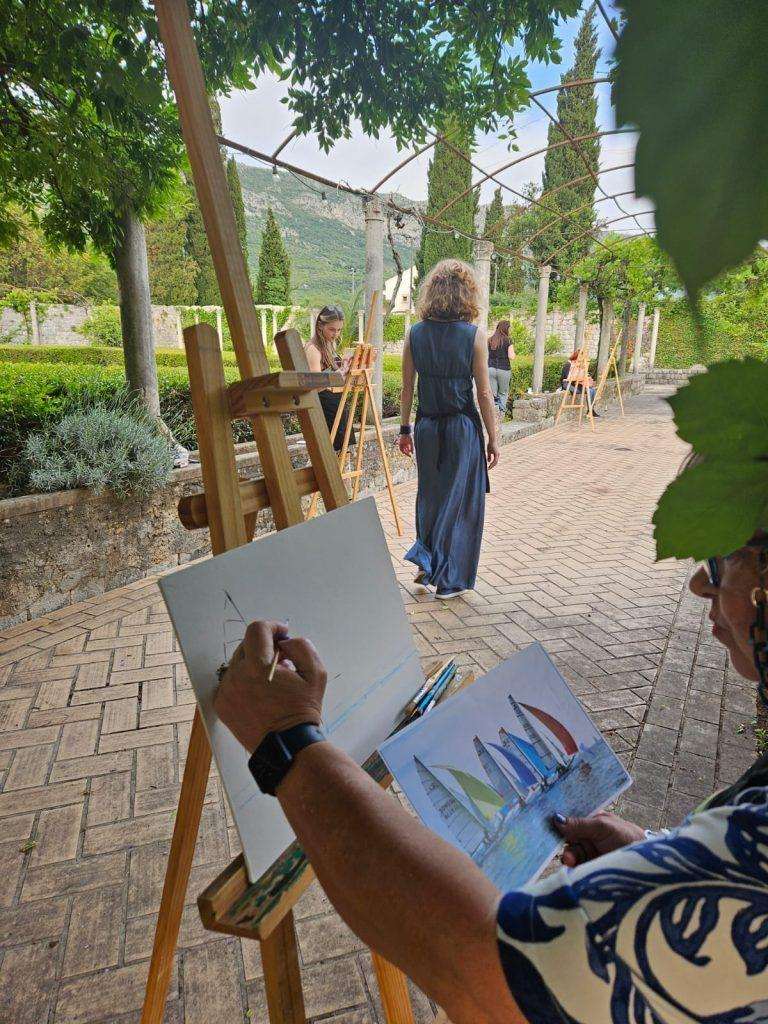 Slikarska radionica u ACI marini Dubrovnik