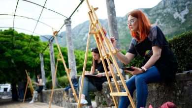 Painting Workshop Led by Academic Painter Ivana Miloglav Held at ACI Marina Dubrovnik 7 Slikarska radionica u ACI marini Dubrovnik FOTO Fabijan Drnas 10