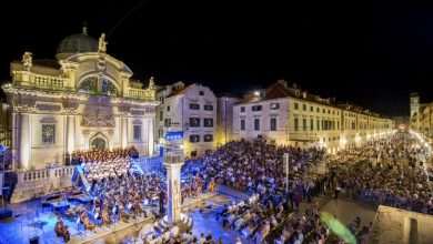 Gala in front of St Blaises Church ps